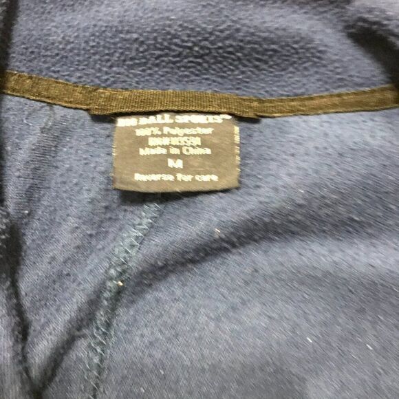 Big Ball Sports Penn State Nittany Lions 1/4 Zip Fleece Mens Size M Blue - Picture 3 of 4